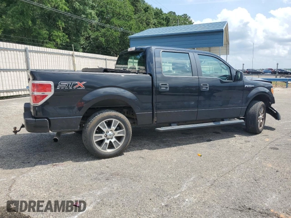 2014 Ford F-150 XL with VIN 1FTFW1EF4EFA38279, listed as a Copart auction lot 53785024 with 162,474 mi miles and Salvage title. Bid and sale history available at DreamBid. Image 3.