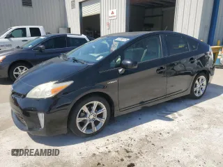 2014 Toyota Prius Four with VIN JTDKN3DU5E1814218, listed as a Copart auction lot 52200175 with 116,860 mi miles and Salvage Title. Bid and sale history available at carsss.com. Image 1.