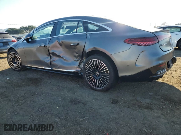 2022 Mercedes-Benz EQS 450+ z VIN W1KCG2DB0NA008557, wystawiony jako Copart lot #42985905 z przebiegiem 21 537 mil mil oraz Szkoda całkowita • Salvage title. Historia ofert i sprzedaży dostępna na DreamBid. Obrazek 2.