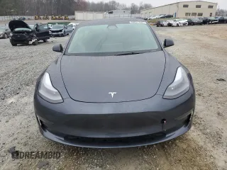 2023 Tesla Model 3 with VIN 5YJ3E1EA4PF641279, listed as a Copart auction lot 46031405 with 35,578 mi miles and Salvage Title. Bid and sale history available at DreamBid. Image 5.