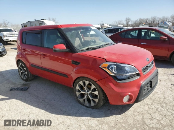2012 Kia Soul + with VIN KNDJT2A64C7401735, listed as a Copart auction lot 48199655 with 119,693 mi miles and Salvage Title. Bid and sale history available at carsss.com. Image 4.