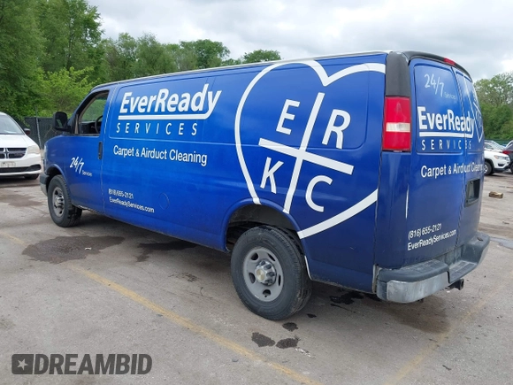2006 Chevrolet Express Cargo with VIN 1GCGG29U661245562, listed as a IAAI auction lot 42153119 with 244,447 mi miles and . Bid and sale history available at DreamBid. Image 3.