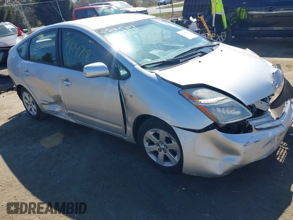 2008 Toyota Prius with VIN JTDKB20U383372637, listed as a IAAI auction lot 41904708 with 156,923 mi miles. Bid and sale history available at carsss.com. Image 1.