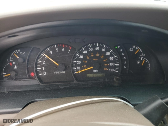 2001 Toyota Tundra Ltd with VIN 5TBBT48141S156876, listed as a Copart auction lot 51442315 with 279,776 mi miles and Clean Title. Bid and sale history available at carsss.com. Image 9.