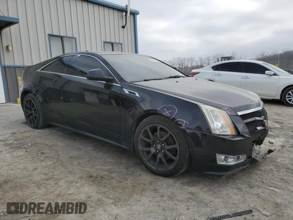 2011 Cadillac CTS Premium with VIN 1G6DS1ED8B0108062, listed as a Copart auction lot 48859365 with 128,965 mi miles and Salvage title. Bid and sale history available at DreamBid. Image 4.