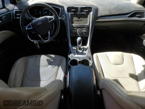 2016 Ford Fusion Titanium with VIN 3FA6P0K91GR224718, listed as a Copart auction lot 48430075 with 198,089 mi miles and Salvage Title. Bid and sale history available at carsss.com. Image 8.