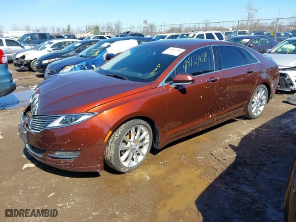 2016 Lincoln MKZ with VIN 3LN6L2G96GR617233, listed as a IAAI auction lot 41812108 with 133,234 mi miles. Bid and sale history available at carsss.com. Image 2.