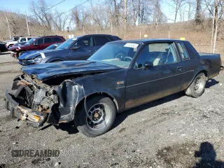 1987 Buick Regal with VIN 1G4GJ1171HP440059, listed as a Copart auction lot 51641495 with 21,443 mi miles and Salvage Title. Bid and sale history available at DreamBid. Image 1.