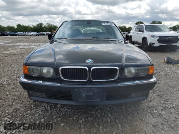 2000 BMW 7 Series 740iL with VIN WBAGH8345YDP12753, listed as a Copart auction lot 56786345 with 130,636 mi miles and Clean title. Bid and sale history available at DreamBid. Image 5.
