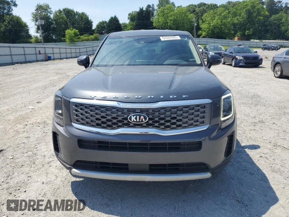 2020 Kia Telluride LX with VIN 5XYP24HC5LG025442, listed as a Copart auction lot 54984965 with 124,690 mi miles and Clean Title. Bid and sale history available at carsss.com. Image 5.