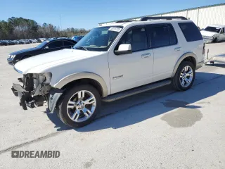 2008 Ford Explorer Eddie Bauer with VIN 1FMEU64E98UA65321, listed as a Copart auction lot 48016725 with 183,605 mi miles and Salvage Title. Bid and sale history available at carsss.com. Image 1.