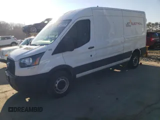 2023 Ford Transit Cargo with VIN 1FTBR1C88PKA57115, listed as a Copart auction lot 52321375 with 48,740 mi miles and Salvage Title. Bid and sale history available at DreamBid. Image 1.
