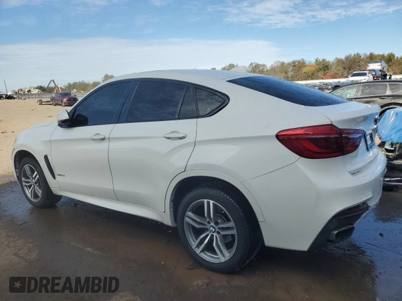2016 BMW X6 xDrive35i with VIN 5UXKU2C56G0N82680, listed as a Copart auction lot 72939013 with 108,030 mi miles. Bid and sale history available at carsss.com. Image 2.