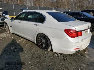 2012 BMW 7 Series 750Li xDrive z VIN WBAKC8C53CC436203, wystawiony jako Copart lot #84755194 z przebiegiem 93 254 mil mil oraz Czysty tytuł • Clean title. Historia ofert i sprzedaży dostępna na DreamBid. Obrazek 2.