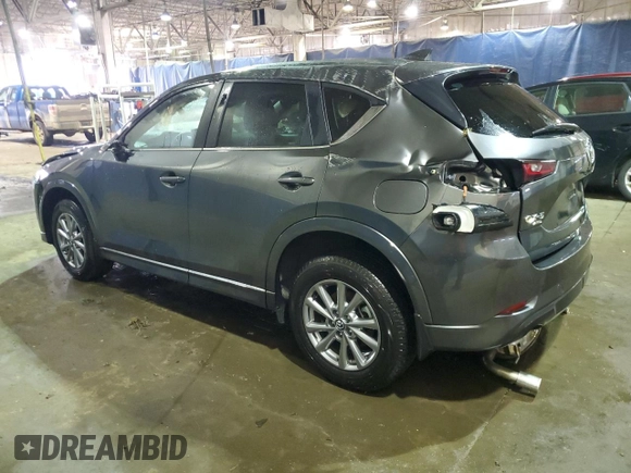 2024 Mazda CX-5 S Carbon Edition z VIN JM3KFBCL7R0405124, wystawiony jako Copart lot #84849344 z przebiegiem 10 811 mil mil oraz Szkoda całkowita • Salvage title. Historia ofert i sprzedaży dostępna na DreamBid. Obrazek 2.