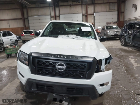2024 Nissan Frontier S with VIN 1N6ED1CM1RN675481, listed as a IAAI auction lot 41598912 with 1,483 mi miles. Bid and sale history available at carsss.com. Image 12.