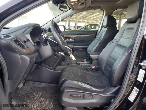 2017 Honda CR-V EX-L with VIN 7FARW1H83HE015356, listed as a Copart auction lot 50662535 with 157,092 mi miles and Salvage Title. Bid and sale history available at carsss.com. Image 7.