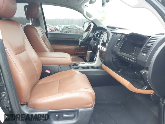 2012 Toyota Tundra Limited with VIN 5TFHW5F15CX231213, listed as a IAAI auction lot 41399901 with 262,185 mi miles and . Bid and sale history available at DreamBid. Image 5.