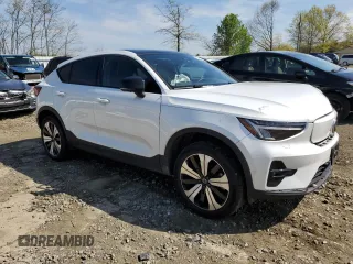 2023 Volvo C40 Plus с VIN YV4ED3GL3P2059521, выставлен на аукционе Copart как лот 54053395 с пробегом 24 902 миль миль и Списание • Salvage title. История ставок и продаж доступна на DreamBid. Изображение 4.