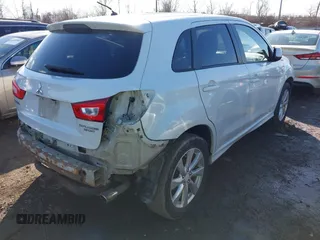 2012 Mitsubishi Outlander Sport SE with VIN JA4AP4AU8CZ000170, listed as a IAAI auction lot 41636634 with 182,664 mi miles. Bid and sale history available at carsss.com. Image 4.