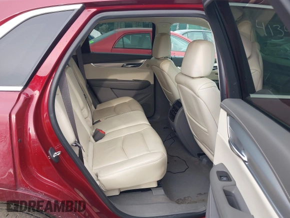 2017 Cadillac XT5 Premium Luxury AWD with VIN 1GYKNERS8HZ119329, listed as a IAAI auction lot 41342442 with 168,320 mi miles. Bid and sale history available at carsss.com. Image 8.