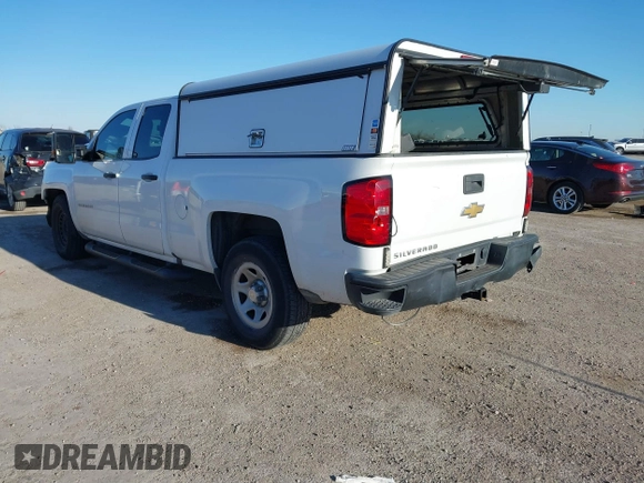 2016 Chevrolet Silverado 1500 Work Truck with VIN 1GCVKNEH8GZ318840, listed as a IAAI auction lot 41351423 with 195,334 mi miles. Bid and sale history available at carsss.com. Image 3.