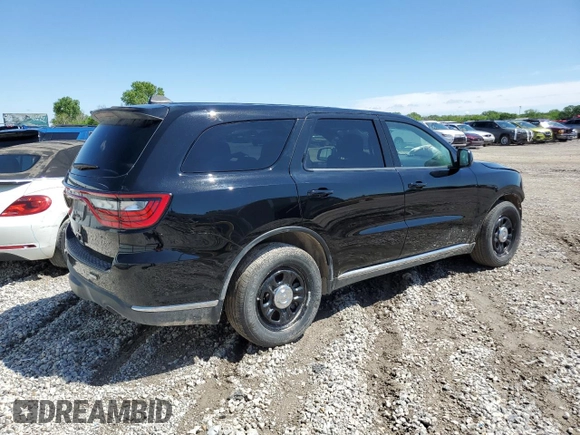 2024 Dodge Durango Special Service with VIN 1C4SDJFT4RC198792, listed as a Copart auction lot 53958545 with 8,611 mi miles and Salvage title. Bid and sale history available at DreamBid. Image 3.