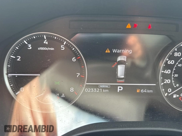 2022 Mitsubishi Outlander SE with VIN JA4J4UA8XNZ609470, listed as a Copart auction lot 62292685 with 23,321 mi miles and Clean title. Bid and sale history available at DreamBid. Image 8.