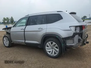 2021 Volkswagen Atlas SEL with VIN 1V2BR2CA6MC550823, listed as a Copart auction lot 65885005 with 158,380 mi miles and Salvage title. Bid and sale history available at DreamBid. Image 2.