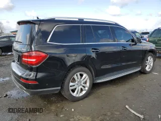 2017 Mercedes-Benz GLS with VIN 4JGDF6EE2HA851029, listed as a Copart auction lot 44181923 with 105,825 mi miles. Bid and sale history available at carsss.com. Image 3.