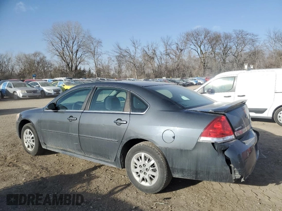 2010 Chevrolet Impala Police Police z VIN 2G1WD5EM1A1183009, wystawiony jako Copart lot #47126735 z przebiegiem 111 620 mil mil oraz Szkoda całkowita • Salvage title. Historia ofert i sprzedaży dostępna na DreamBid. Obrazek 2.