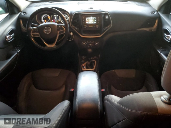 2017 Jeep Cherokee Sport with VIN 1C4PJMAS7HW556107, listed as a Copart auction lot 47993435 with 103,426 mi miles and Salvage Title. Bid and sale history available at DreamBid. Image 8.