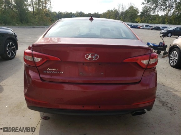 2015 Hyundai Sonata 2.4L SE with VIN 5NPE24AF1FH151662, listed as a Copart auction lot 76335464 with 129,367 mi miles and Non Repairable. Bid and sale history available at carsss.com. Image 6.
