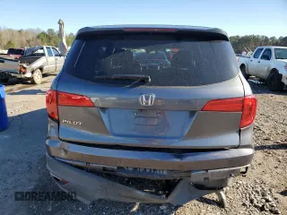 2016 Honda Pilot LX with VIN 5FNYF5H15GB026763, listed as a Copart auction lot 46741935 with 158,342 mi miles and Salvage Title. Bid and sale history available at DreamBid. Image 6.