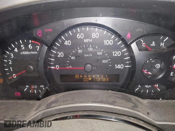 2004 Nissan Titan LE with VIN 1N6AA07B84N511373, listed as a IAAI auction lot 41200457 with 172,783 mi miles and . Bid and sale history available at DreamBid. Image 7.