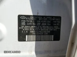 2014 Hyundai Elantra GT with VIN KMHD35LH9EU182168, listed as a Copart auction lot 69486924 with 101,193 mi miles and Salvage Title. Bid and sale history available at carsss.com. Image 13.