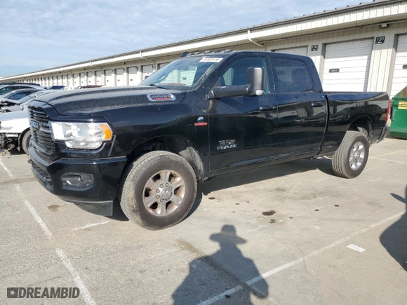 2020 Ram 2500 Big Horn with VIN 3C6UR5DL1LG115318, listed as a Copart auction lot 53909135 with 88,078 mi miles and Salvage Title. Bid and sale history available at carsss.com. Image 1.