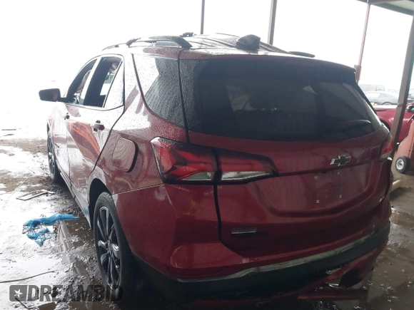 2023 Chevrolet Equinox RS with VIN 3GNAXMEG5PS135773, listed as a IAAI auction lot 42135401 with 49,749 mi miles and . Bid and sale history available at DreamBid. Image 3.