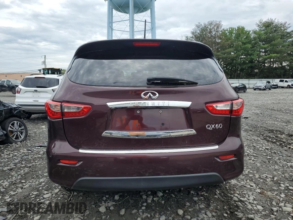 2014 Infiniti QX60 with VIN 5N1AL0MM0EC538224, listed as a Copart auction lot 64426935 with 98,786 mi miles and Clean title. Bid and sale history available at DreamBid. Image 6.