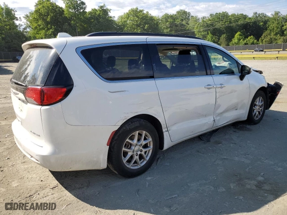 2020 Chrysler Voyager LXI with VIN 2C4RC1DG8LR257347, listed as a Copart auction lot 57950064 with NaN miles and Non Repairable. Bid and sale history available at carsss.com. Image 3.