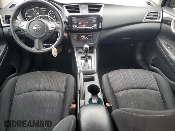 2018 Nissan Sentra SV with VIN 3N1AB7AP0JL638582, listed as a Copart auction lot 46066215 with 105,638 mi miles and Salvage Title. Bid and sale history available at carsss.com. Image 8.