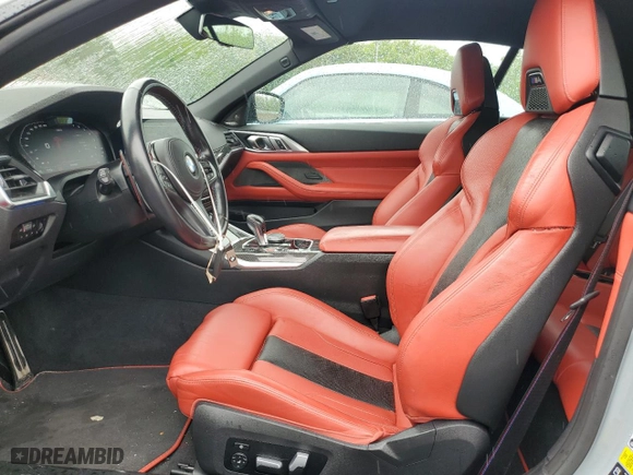 2022 BMW M4 Competition xDrive with VIN WBS33BA05NCJ41126, listed as a Copart auction lot 54138854 with NaN miles and Salvage Title. Bid and sale history available at carsss.com. Image 7.