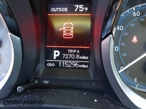 2016 Toyota Corolla L with VIN 5YFBURHEXGP447551, listed as a IAAI auction lot 42316667 with 115,296 mi miles and . Bid and sale history available at DreamBid. Image 7.