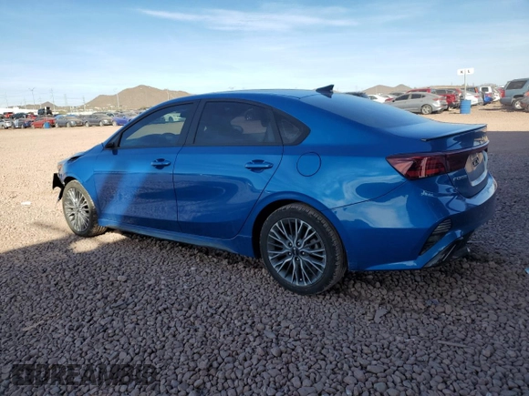 2023 Kia Forte GT-Line with VIN 3KPF54AD3PE644775, listed as a Copart auction lot 45941445 with 51,677 mi miles and Salvage Title. Bid and sale history available at carsss.com. Image 2.