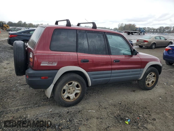 1999 Toyota RAV4 with VIN JT3GP10V4X7043368, listed as a Copart auction lot 74942864 with 367,714 mi miles and Salvage Title. Bid and sale history available at DreamBid. Image 3.