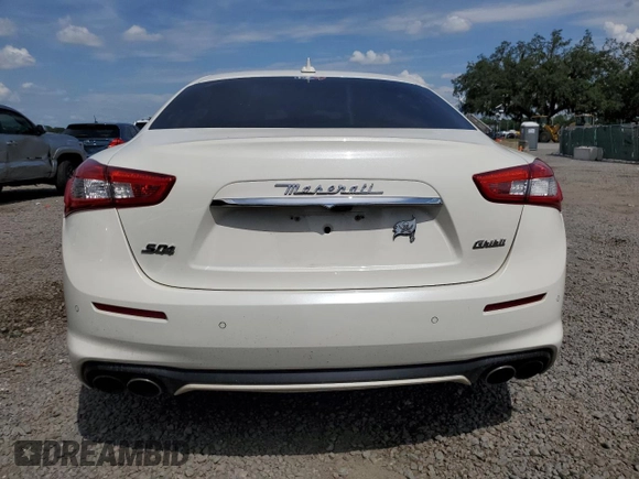 2019 Maserati Ghibli S Q4 GranLusso with VIN ZAM57YTL5K1329372, listed as a Copart auction lot 68972364 with 53,387 mi miles and Salvage Title. Bid and sale history available at carsss.com. Image 6.