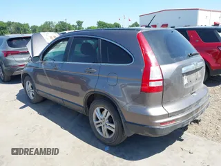 2011 Honda CR-V EX-L with VIN 5J6RE4H72BL100551, listed as a IAAI auction lot 41986197 with 210,917 mi miles. Bid and sale history available at carsss.com. Image 3.