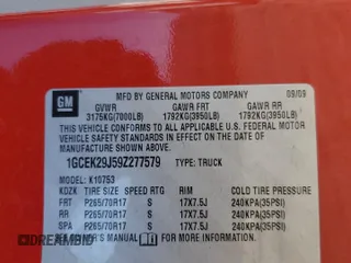 2009 Chevrolet Silverado 1500 LT with VIN 1GCEK29J59Z277579, listed as a Copart auction lot 57844054 with 237,306 mi miles and Salvage Title. Bid and sale history available at carsss.com. Image 13.