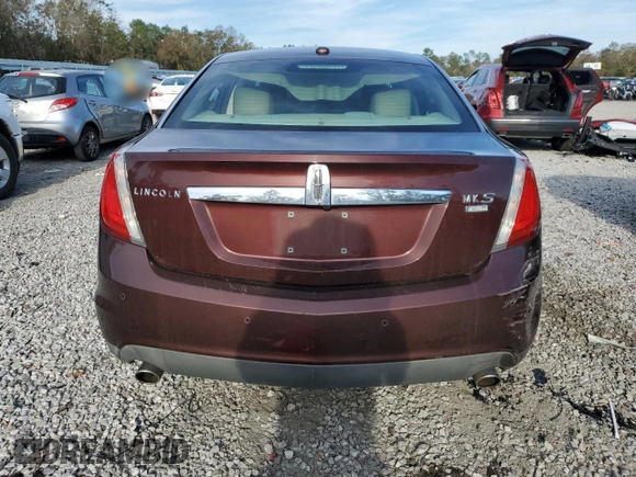 2012 Lincoln MKS with VIN 1LNHL9ERXCG801273, listed as a Copart auction lot 82476574 with 203,370 mi miles and Salvage Title. Bid and sale history available at DreamBid. Image 6.