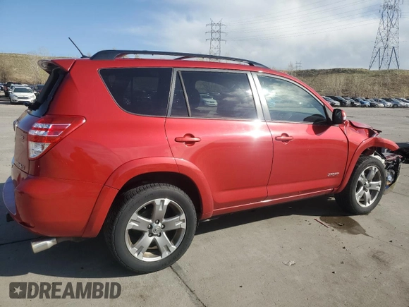 2011 Toyota RAV4 Sport with VIN JTMRK4DV6B5101712, listed as a Copart auction lot 53344565 with 88,441 mi miles and Salvage title. Bid and sale history available at DreamBid. Image 3.